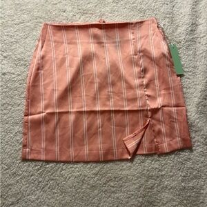 Forever 21 Asymmetrical Pink Mini Skirt Resort Wear